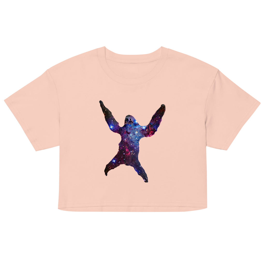Sloth Nebula Women's Crop Tee