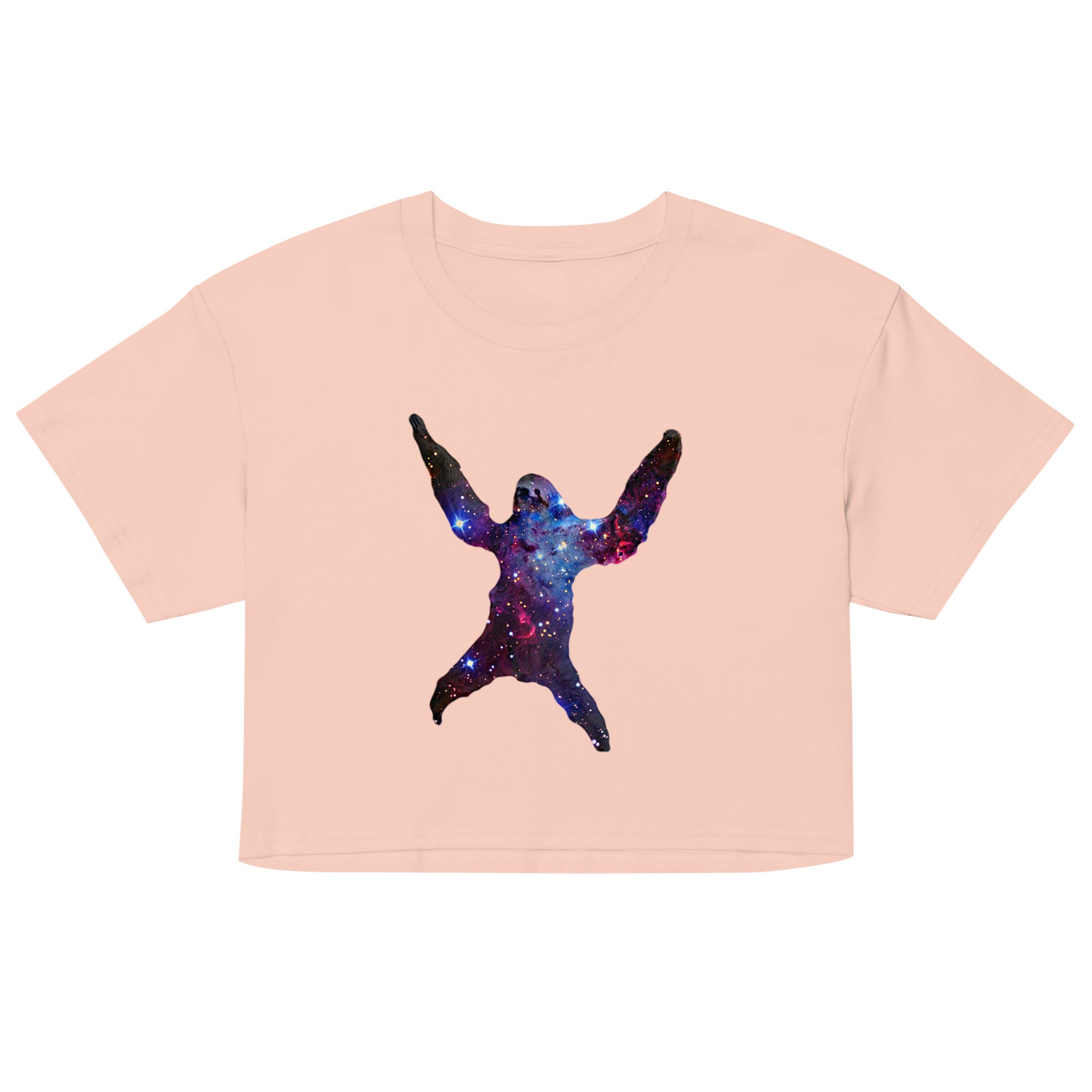 Sloth Nebula Women's Crop Tee