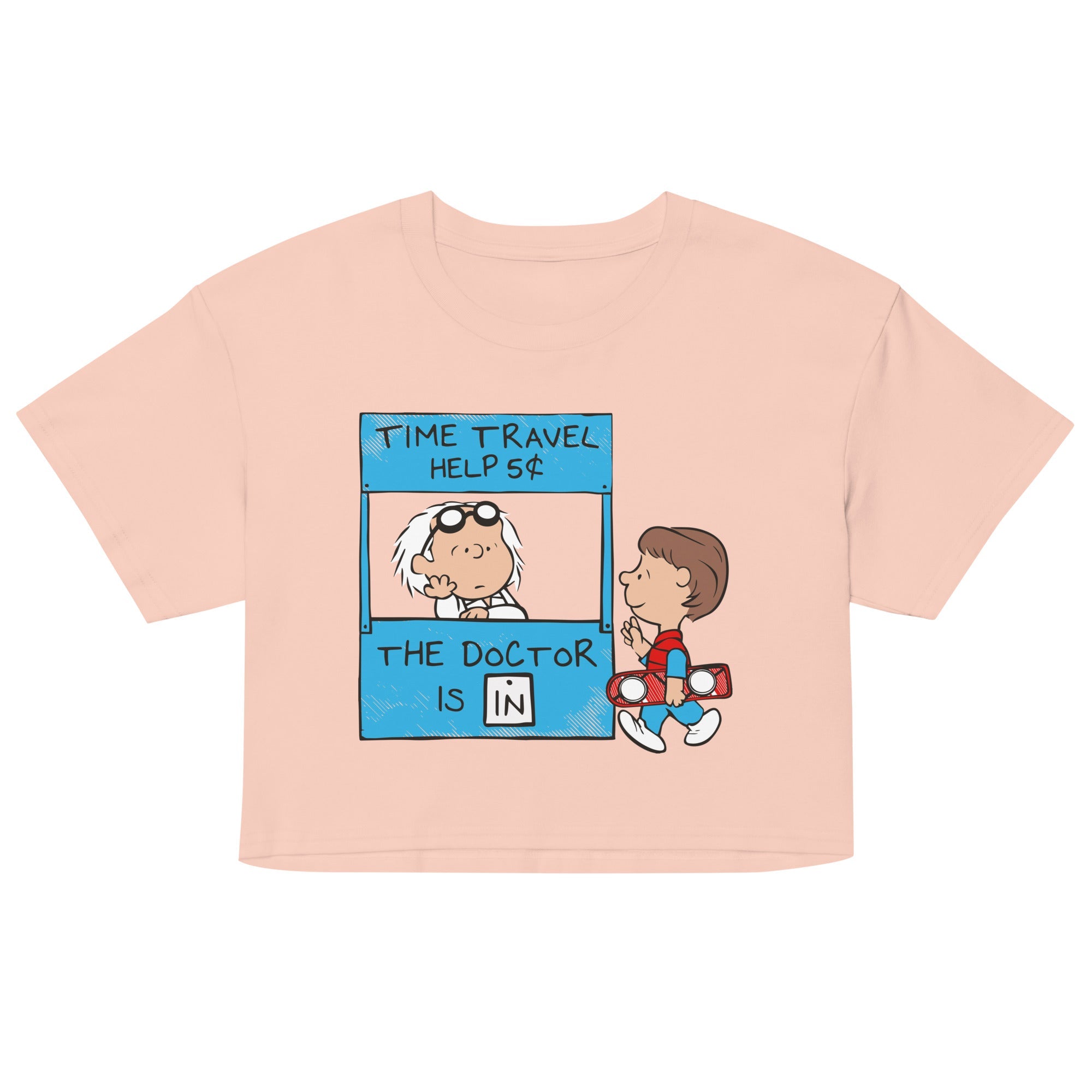 The Doctor Is In Women's Crop Tee