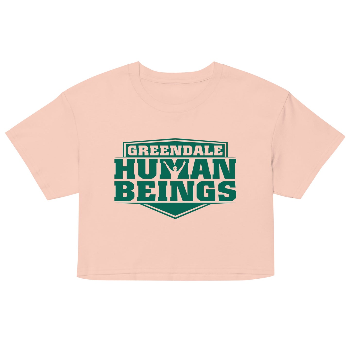 Greendale Human Beings Women's Crop Tee