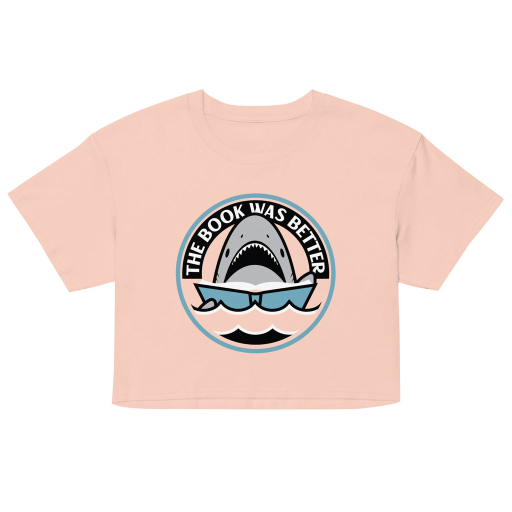 The Book Was Better Women's Crop Tee