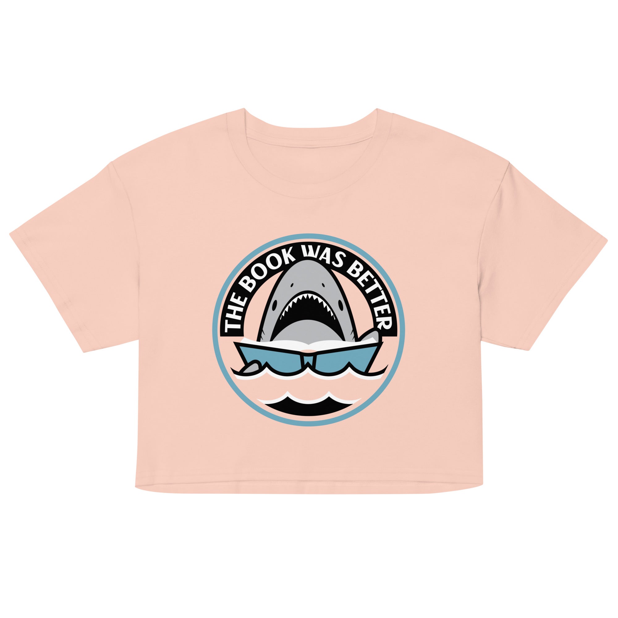 The Book Was Better Women's Crop Tee