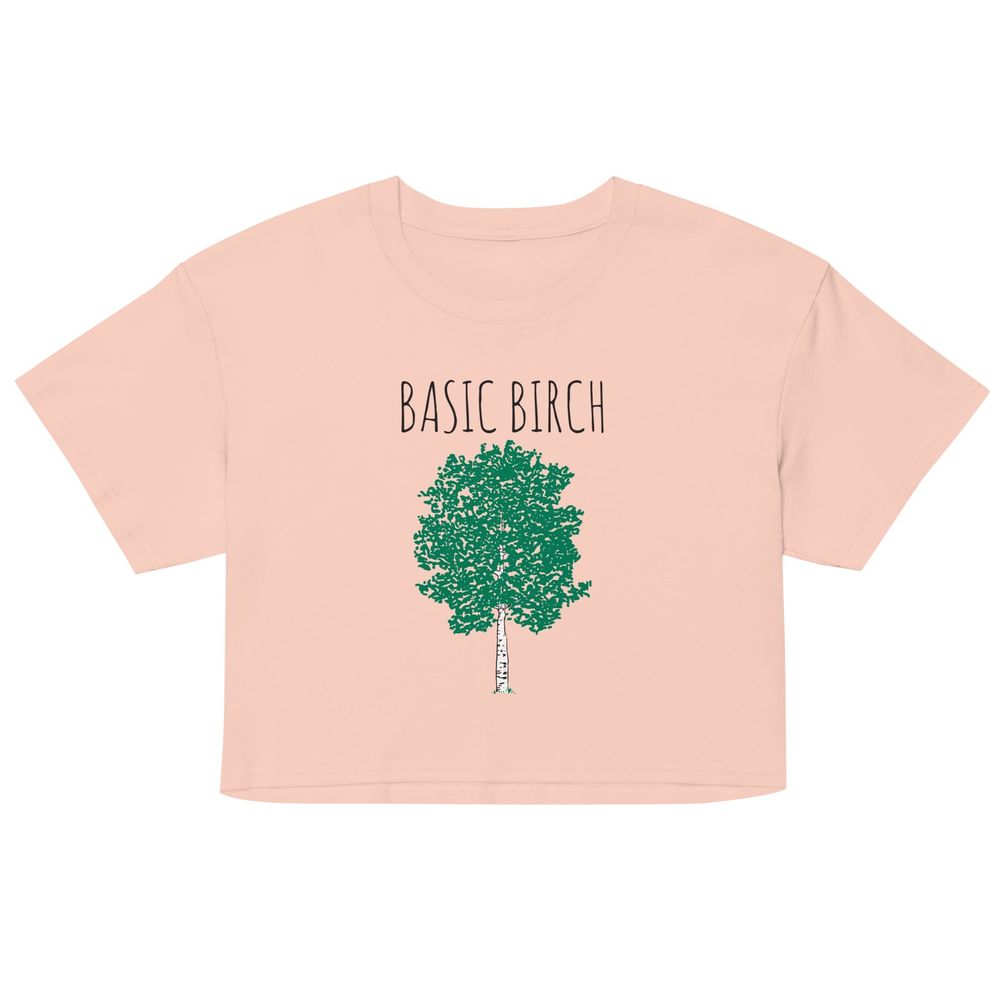 Basic Birch Women's Crop Tee