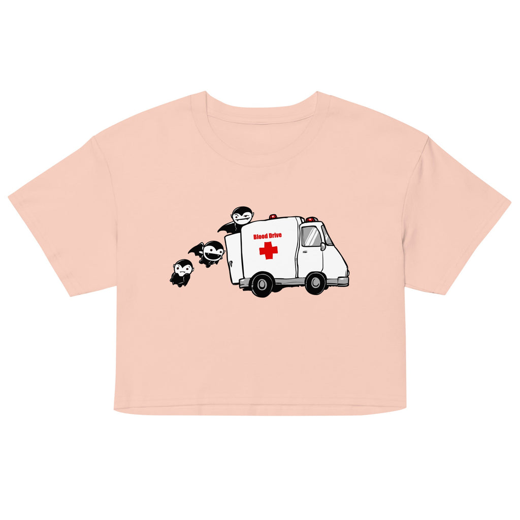 Blood Drive Vampires Women's Crop Tee