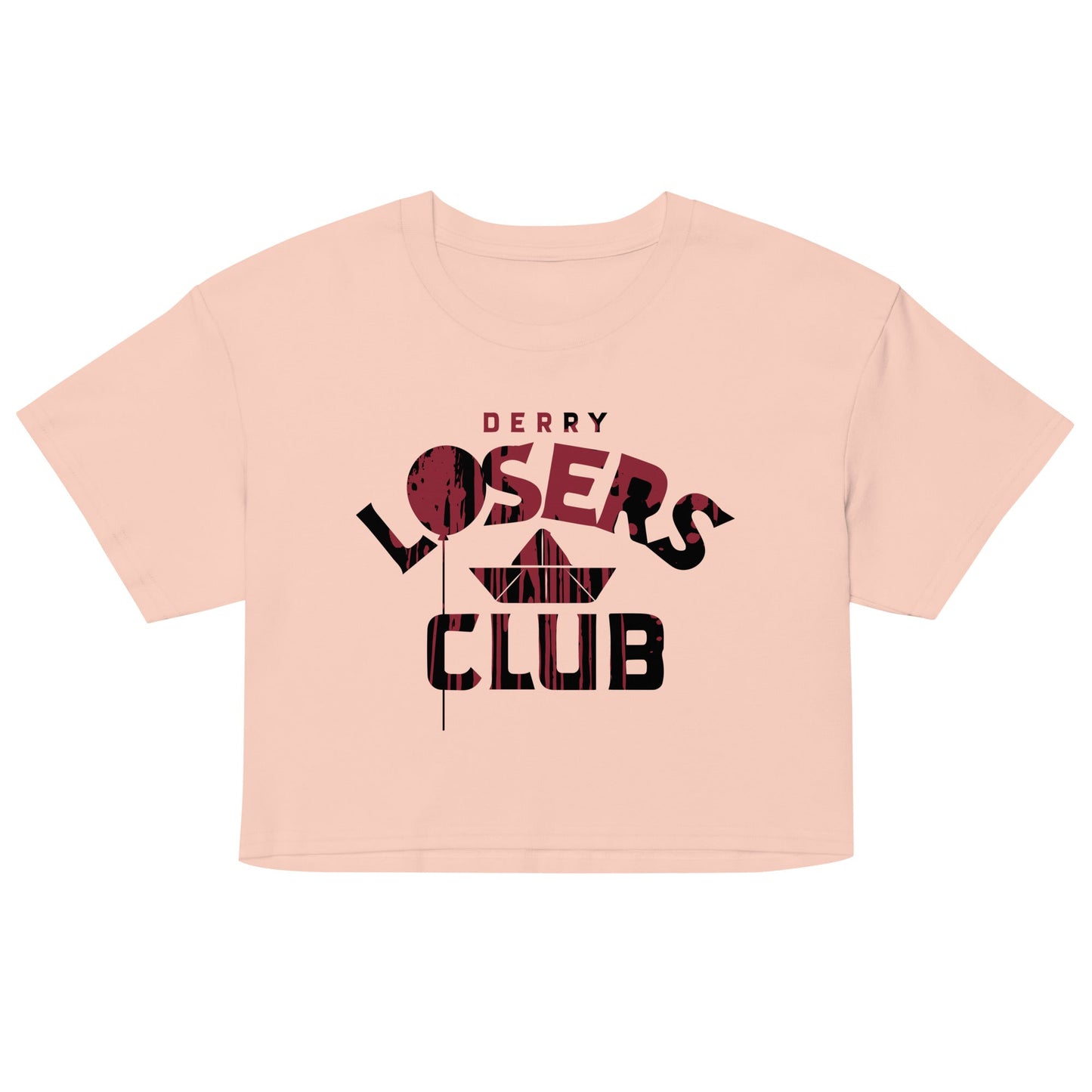Derry Losers Club Women's Crop Tee