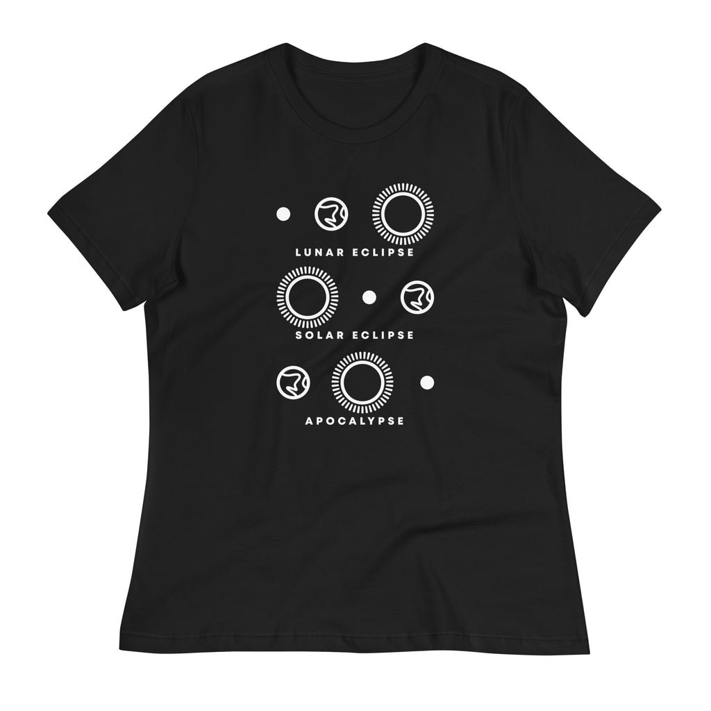 Lunar Eclipse Solar Eclipse Apocalypse Women's Signature Tee