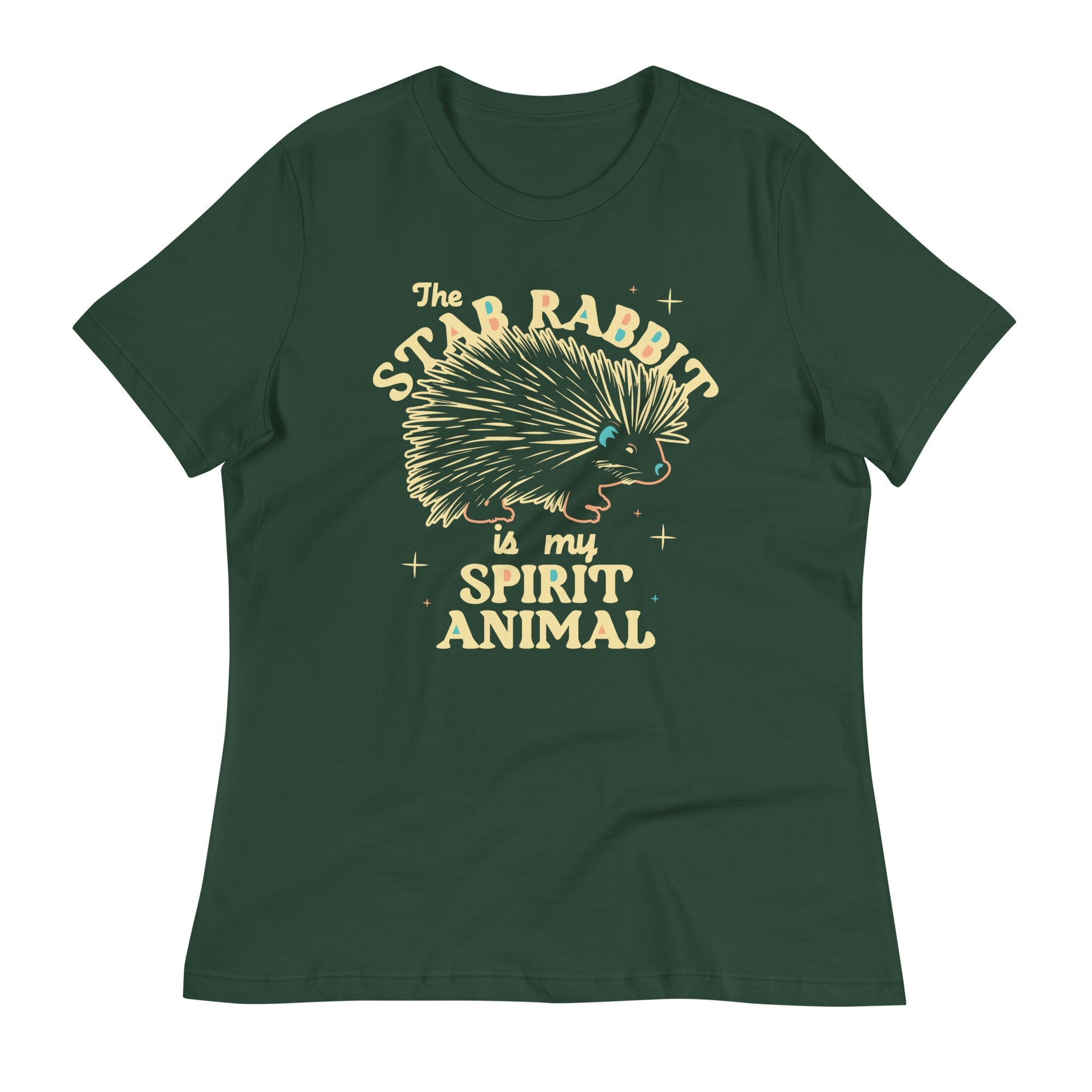 The Stab Rabbit Is My Spirit Animal Women's Signature Tee
