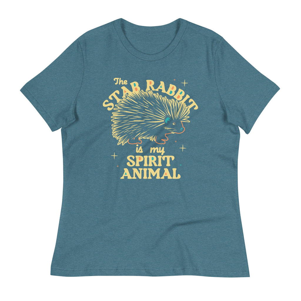 The Stab Rabbit Is My Spirit Animal Women's Signature Tee