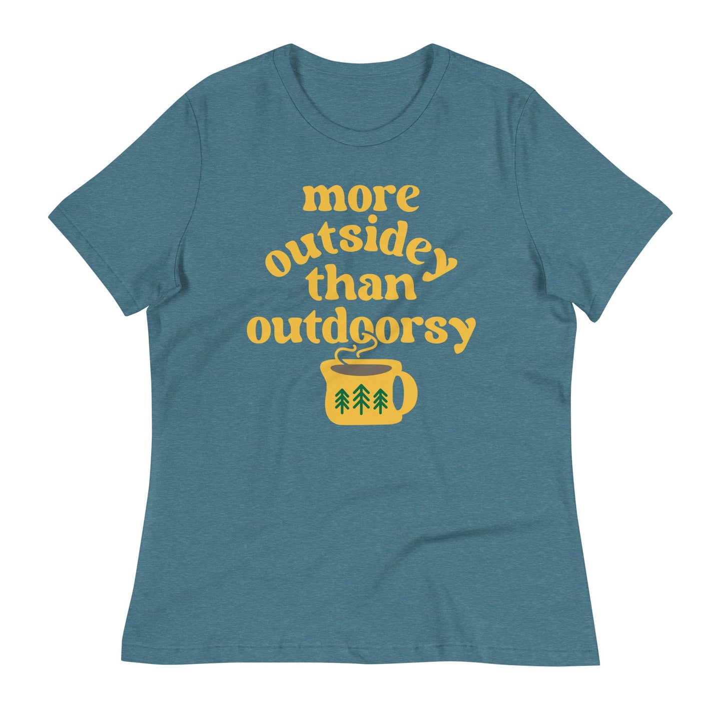 More Outsidey Than Outdoorsy Women's Signature Tee