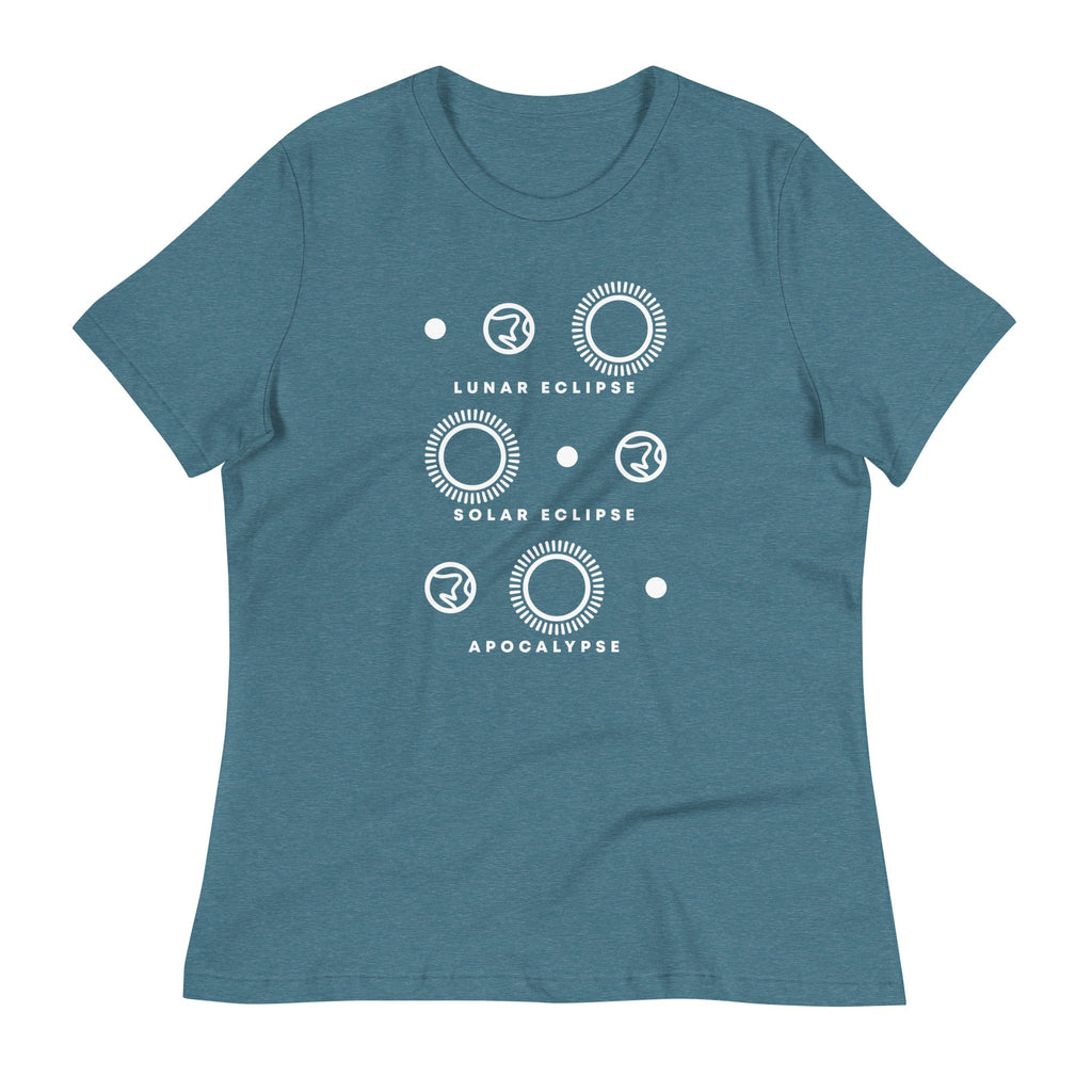Lunar Eclipse Solar Eclipse Apocalypse Women's Signature Tee