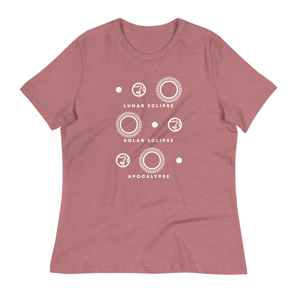 Lunar Eclipse Solar Eclipse Apocalypse Women's Signature Tee