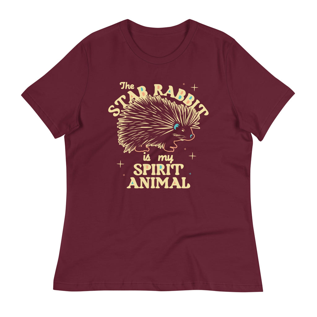 The Stab Rabbit Is My Spirit Animal Women's Signature Tee