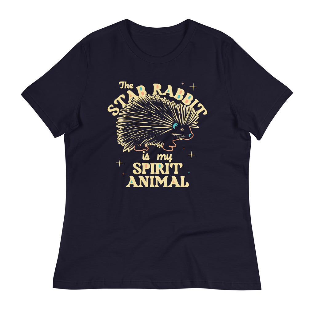 The Stab Rabbit Is My Spirit Animal Women's Signature Tee