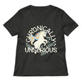 Chronically Unserious Women's V-Neck Tee