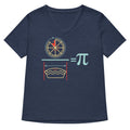 Pi Equation Women's V-Neck Tee