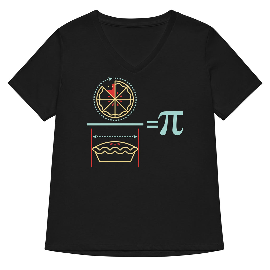 Pi Equation Women's V-Neck Tee