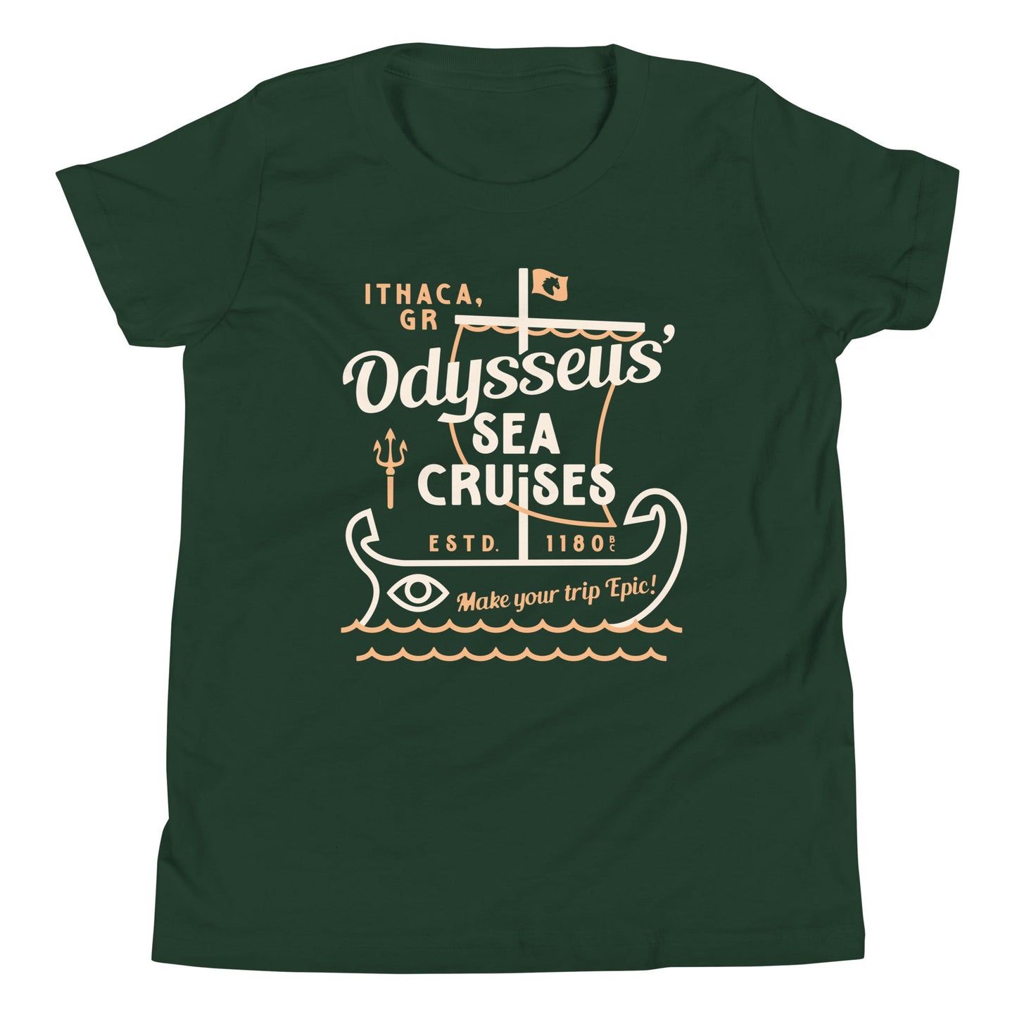 Odysseus Sea Cruises Kid's Youth Tee