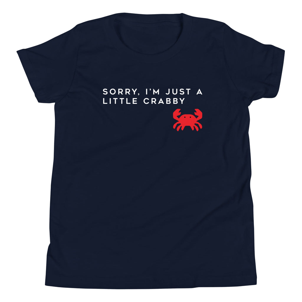 Sorry, I'm Just A Little Crabby Kid's Youth Tee