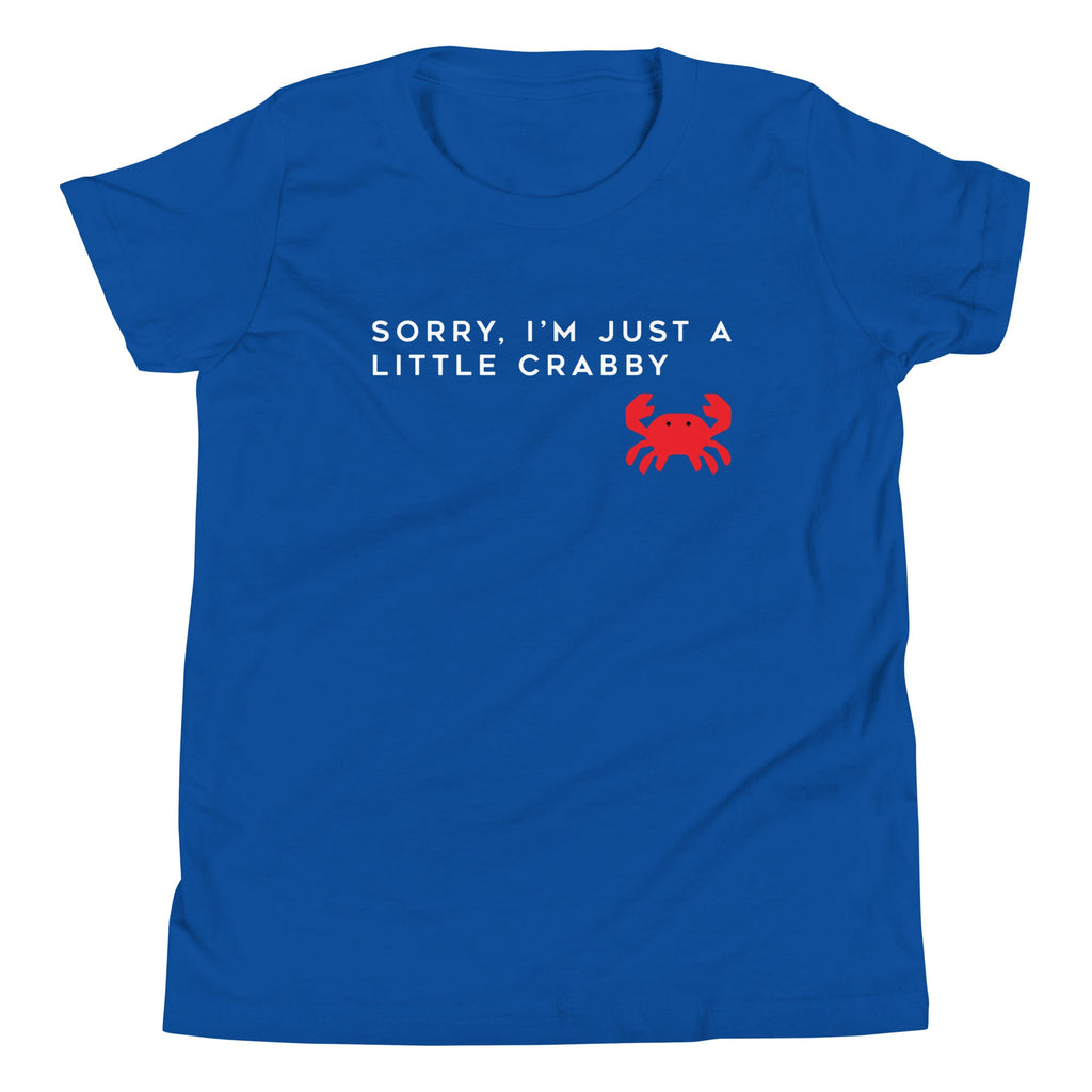 Sorry, I'm Just A Little Crabby Kid's Youth Tee